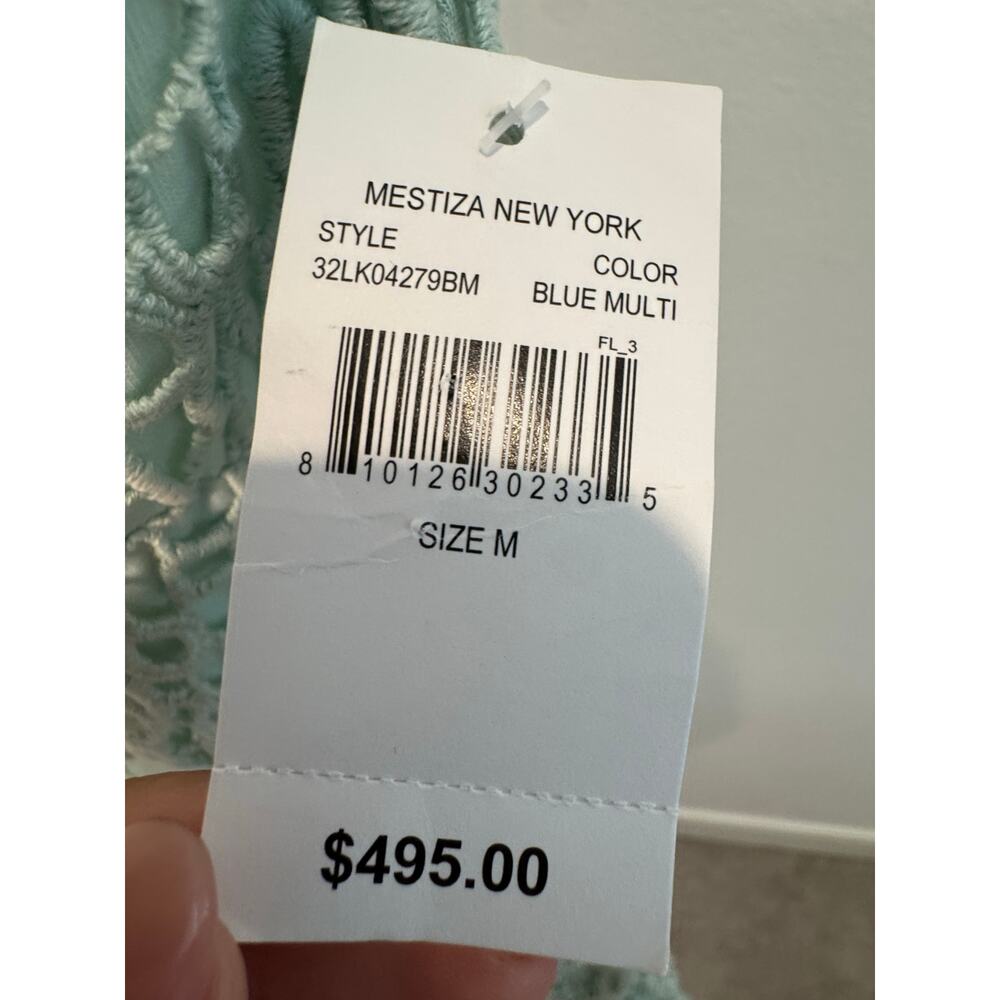 Mestiza New York | Maria Crocheted Cotton Midi-Dress - Picture 6 of 9